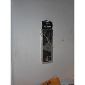 Bichon Frise Pewter Key Chain Key Ring KeyRing by Harris